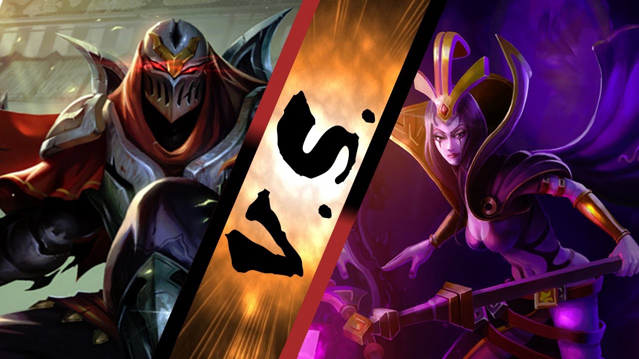 1v1 Insano entre Leblanc e Zed