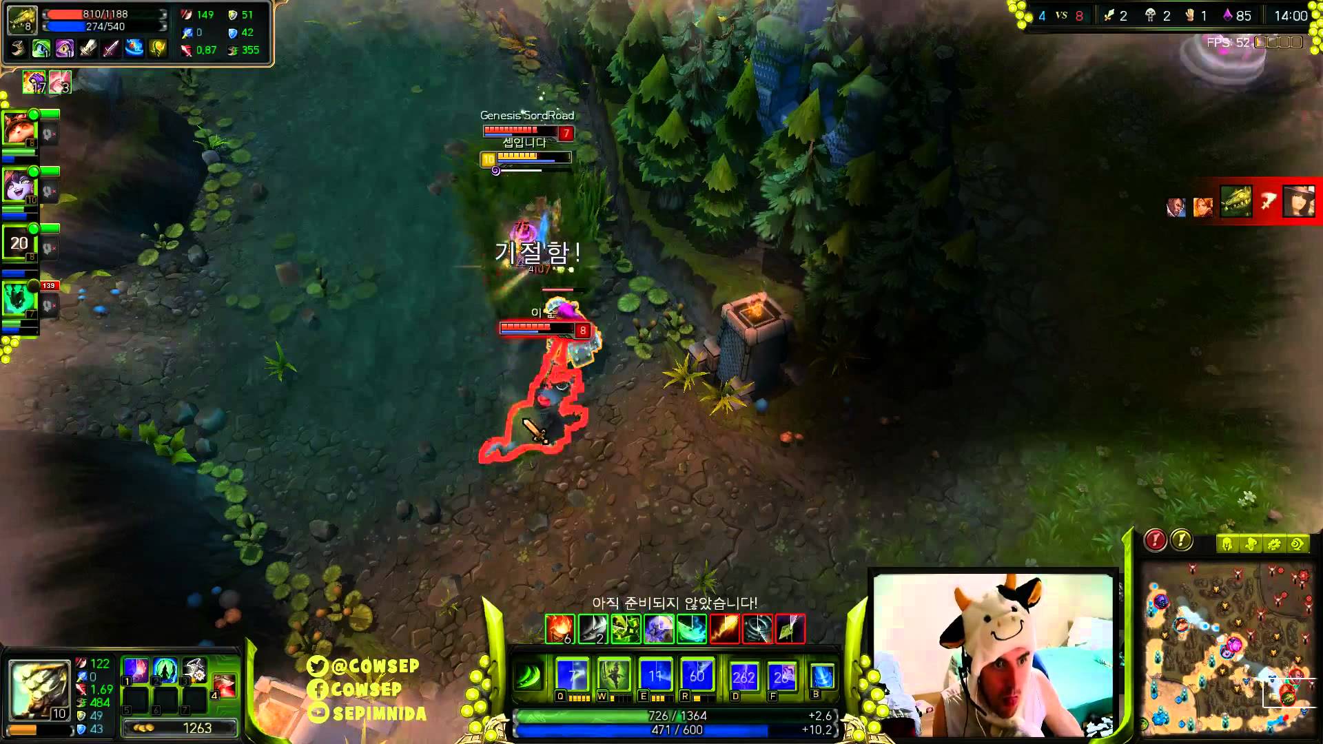 Melhores Momentos de Cowsep na Season 4