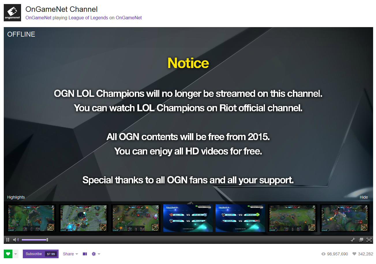 OGN Receberá Transmissão Oficial da Riot Games