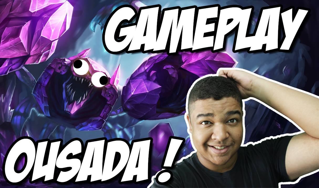 Gameplay Ousado #1 – Skarner !