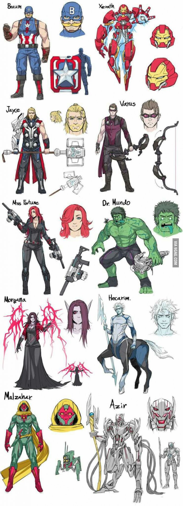 RITO PLS – Skins com temática dos Avengers