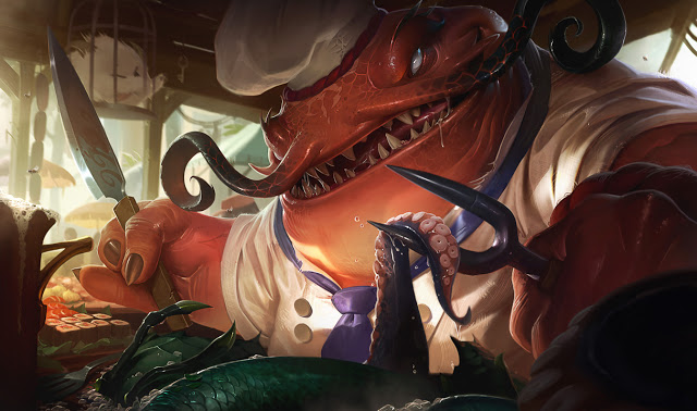 PBE 23/6 – Novo Campeão Tahm Kench, Skin Master Chef Tahm Kench, Gentleman Gnar e Muito Mais