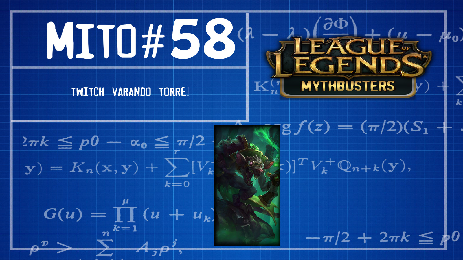 S02E58# Mythbusters do LOL (Twitch varando torres!)