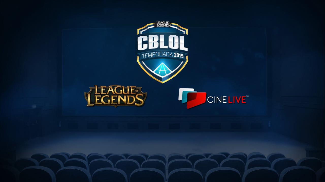 Cinema na Final do CBLOL