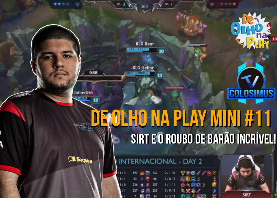 SirT e o Roubo de Barão || De Olho Na Play Mini #11!