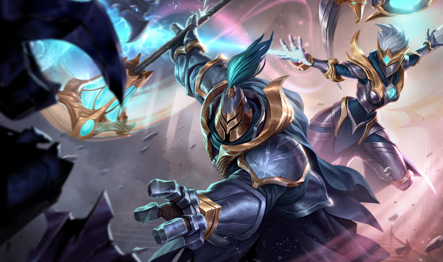 PBE 16/9 – Splash Art das Novas Skins
