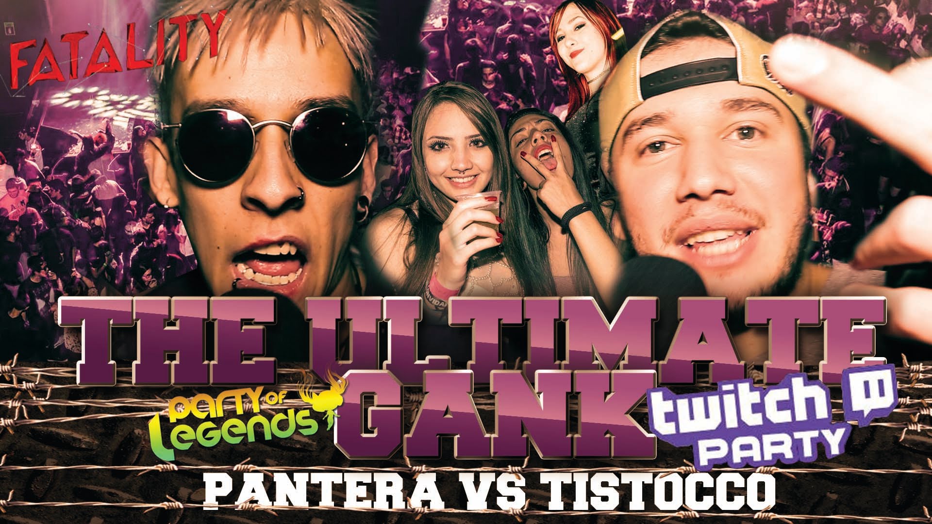 THE ULTIMATE GANK PARTE 2 – PARTY OF LEGENDS E TWITCH PARTY
