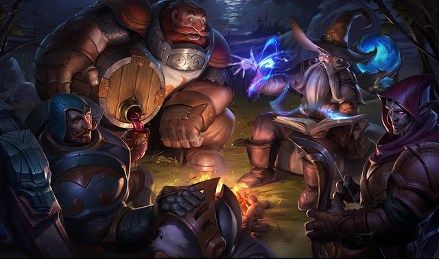 PBE 18/11 – Splash Art das Novas Skins e Novas Skins de Ward