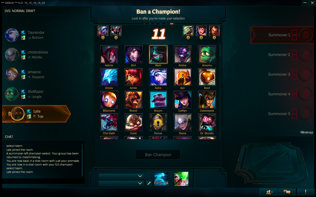 A Nova Seleção de Campeões da Season 6