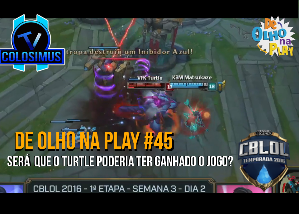 Será que o Turtle Poderia ter ganho o Jogo?? || De Olho Na Play #45!