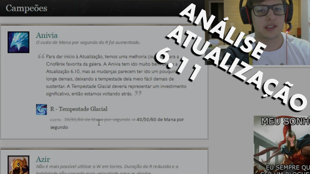 Notas de Atualização 6.11 – Análise