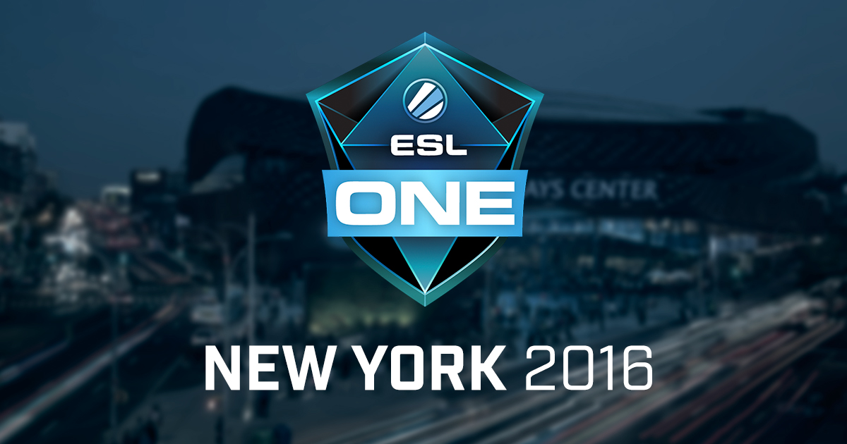ESL One New York 2016 começa nesta sexta-feira (30)