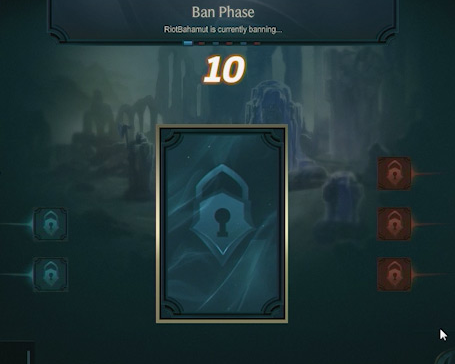 Riot volta a falar sobre os 10 bans para as partidas competitivas