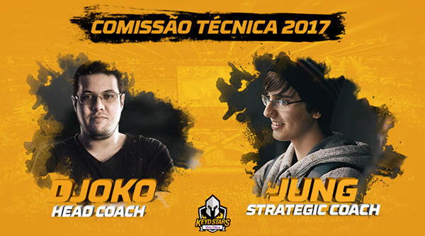Djoko será o Coach da Keyd Stars para o CBLOL 2017