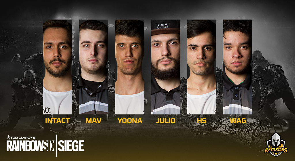 Keyd Stars anuncia line-up de Rainbow Six: Siege