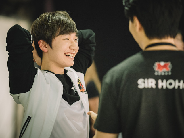 Peanut conta que sorri mesmo perdendo para encorajar seus companheiros de equipe