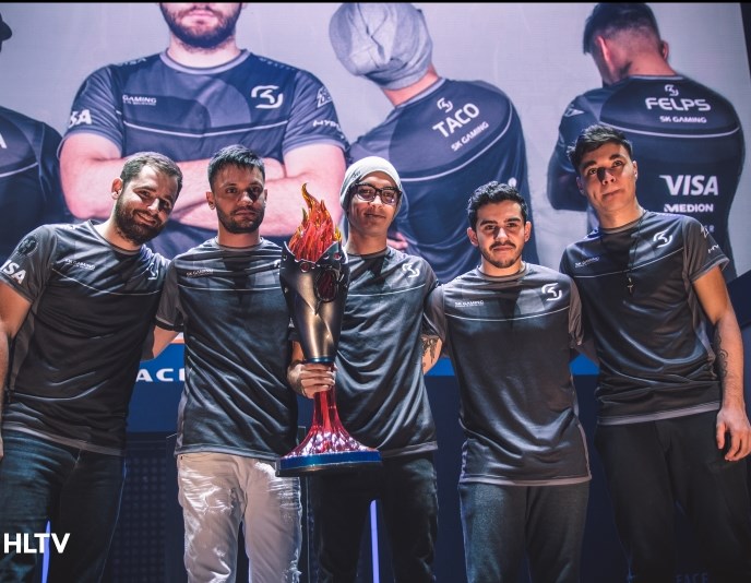 Brasileiros da SK Gaming estão entre as cinco melhores equipes do mundo há 17 meses