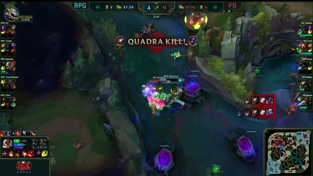De Kog’Maw, Padden faz segundo Pentakill do Mundial 2017