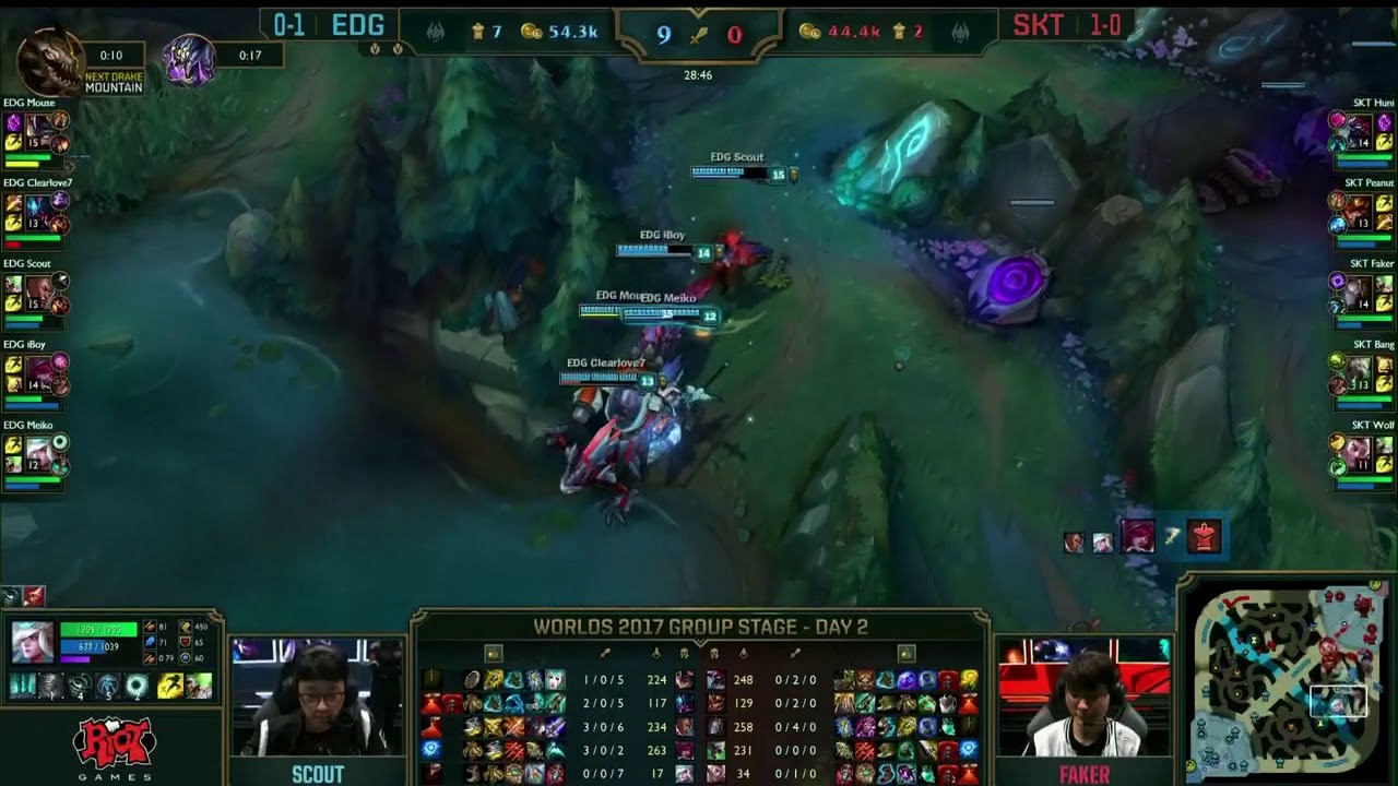 Jogada – Veja o Wombo Combo da SKT contra a EDG