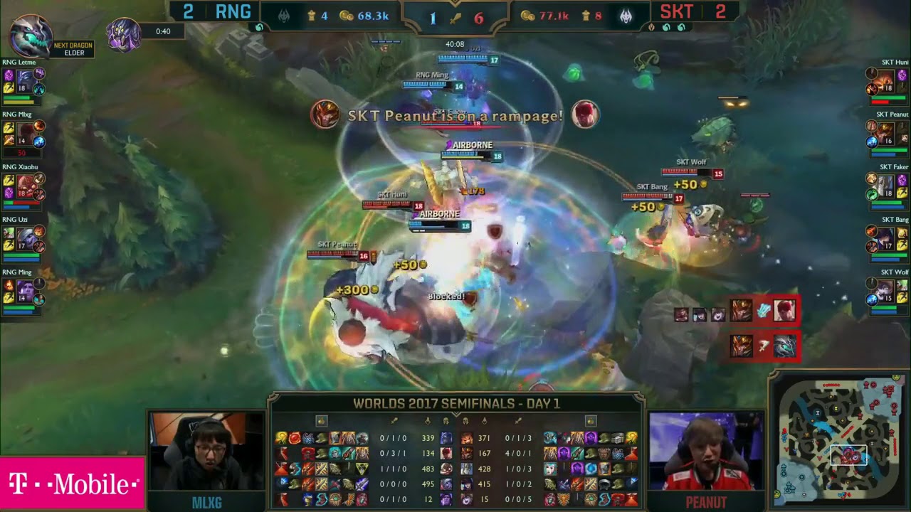 Jogada – Huni acerta belo ultimate de Gnar em SKT vs RNG