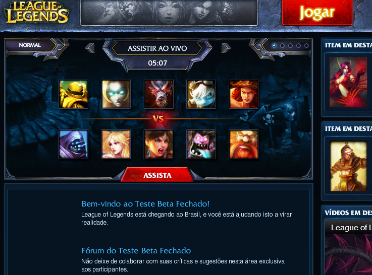 LOL volta ter opção para assistir partidas dos elos mais altos