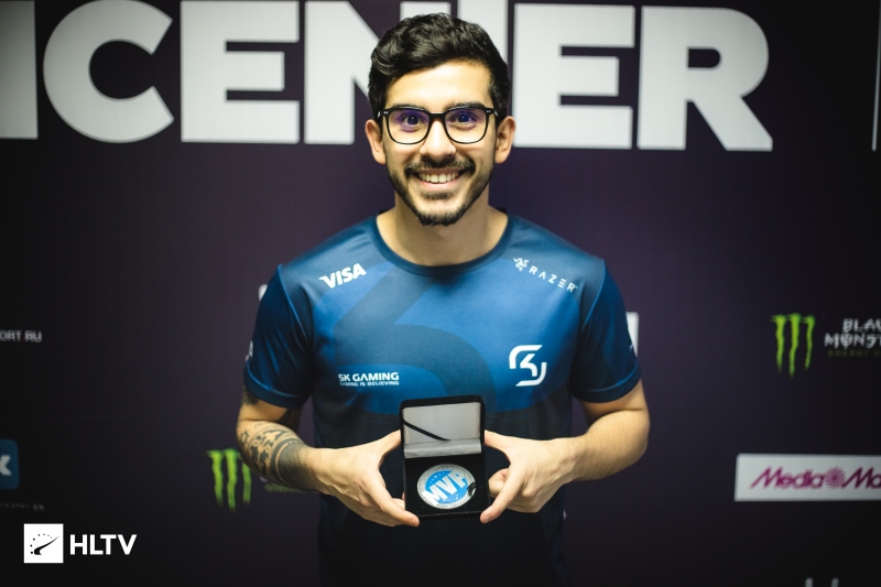 Coldzera fica em 1° lugar pelo segundo ano seguido no ranking da HLTV