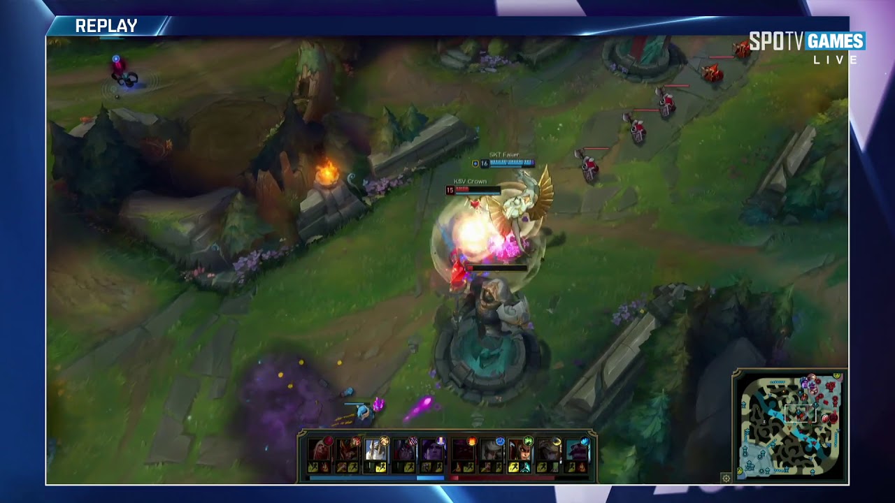 Jogada – Faker sola Crown em SKT vs KSV