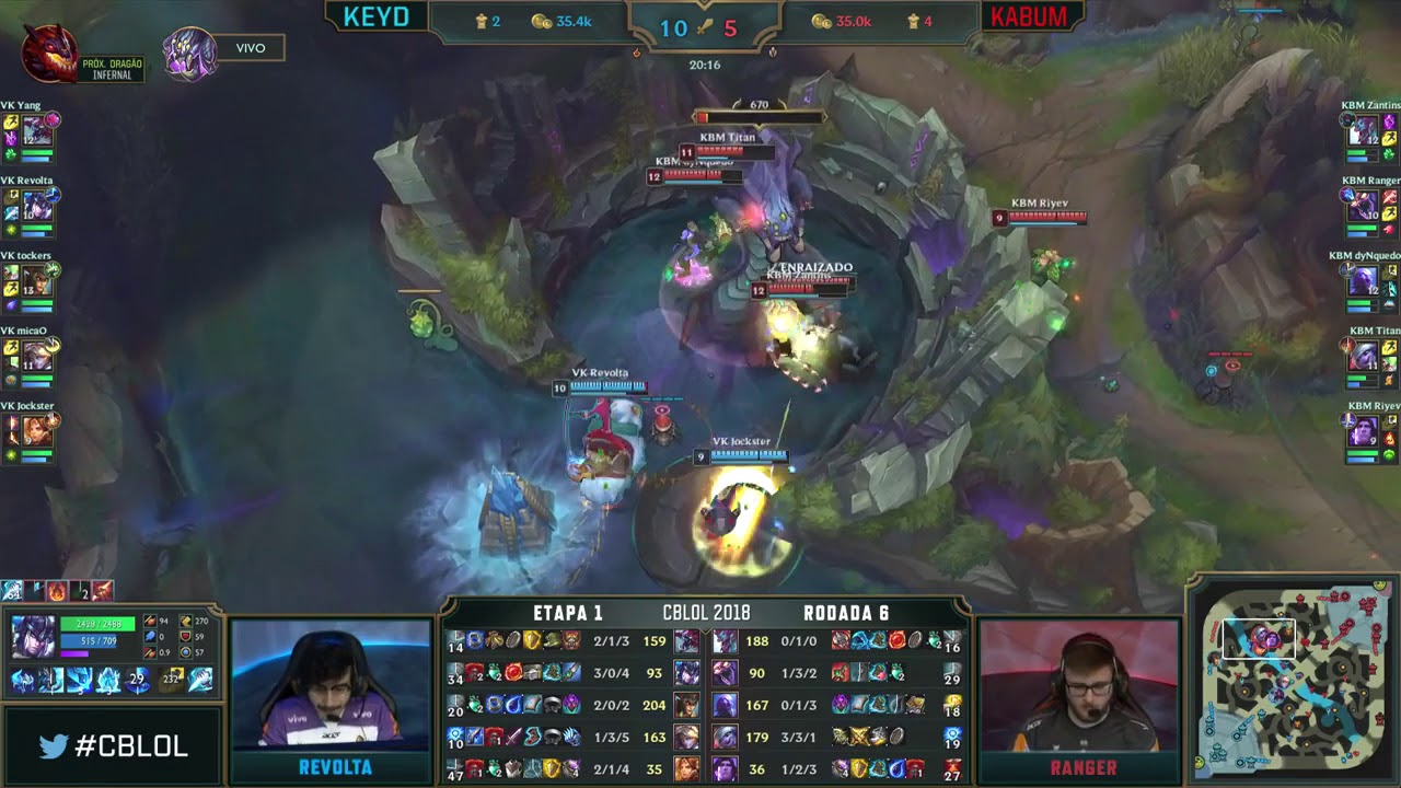 Jogada – Revolta rouba o Barão em Vivo Keyd vs KaBuM