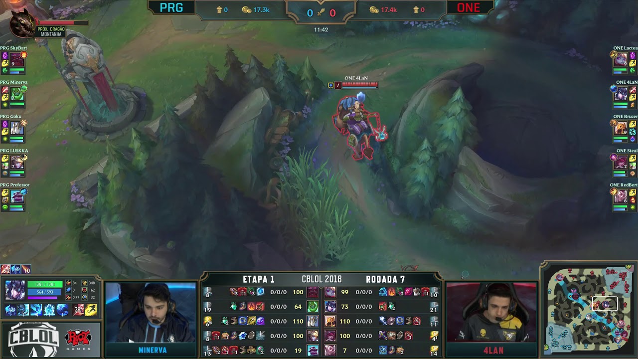 Jogada – Minerva faz predict em cima de Steal em PRG vs Team One