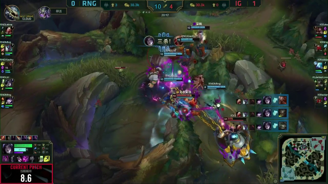 Jogada – Uzi faz pentakill de Kai’Sa na semifinal da LPL