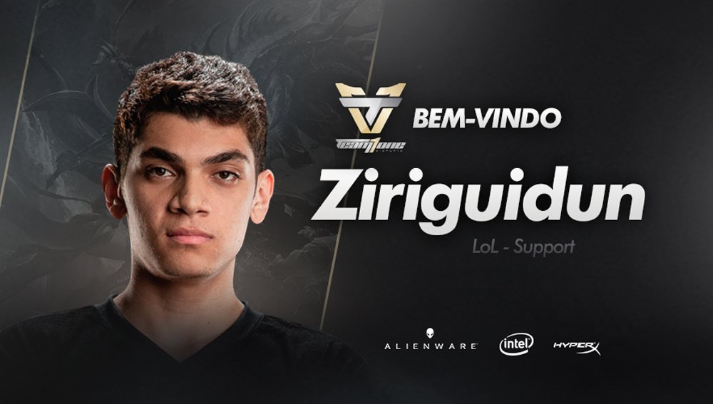 Team One anuncia Ziriguidun em sua lineup para o Circuito Desafiante