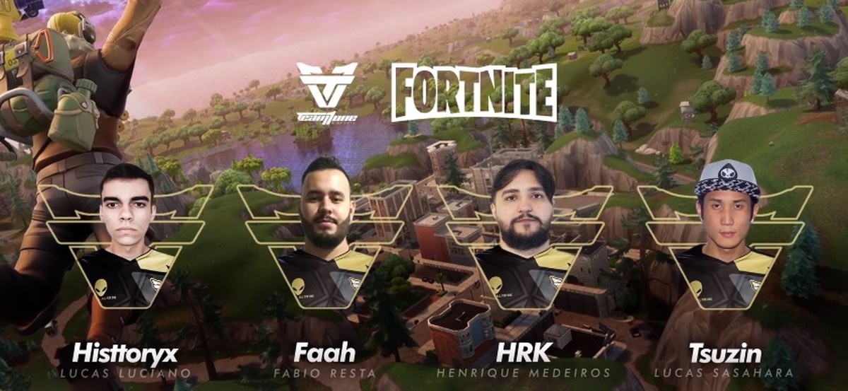 Team oNe entra para competitivo de Fortnite
