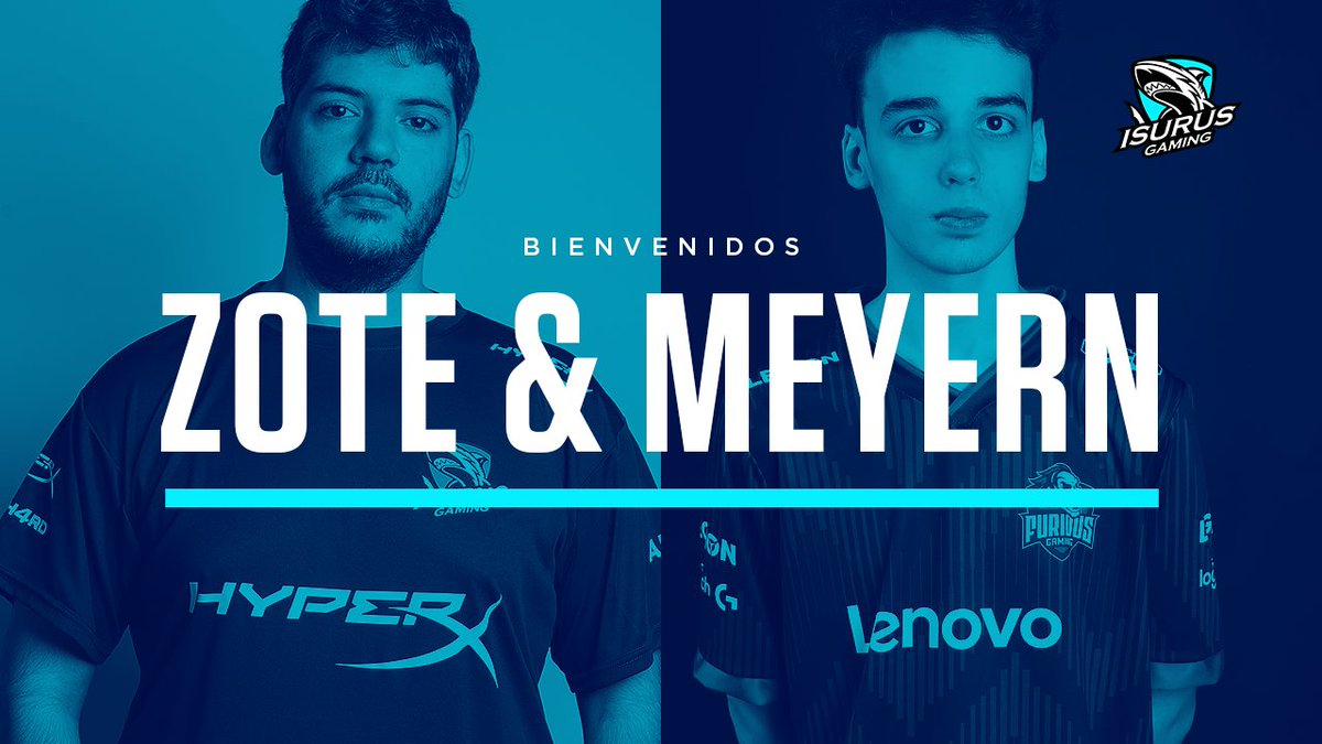 Isurus Gaming anuncia a contratação de Zote e Meyern