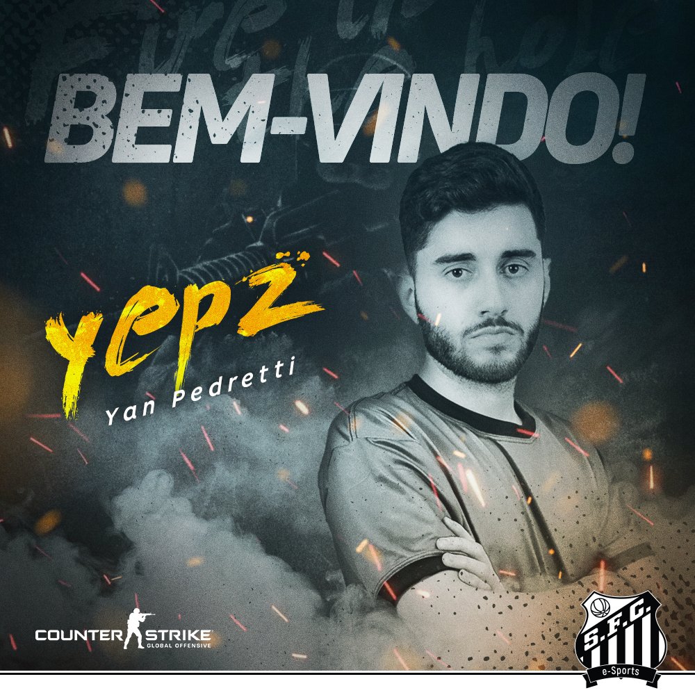 Santos eSports anuncia a contratação de yepz