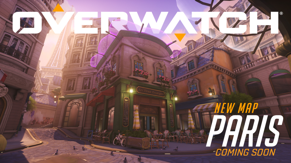 Blizzard anuncia a cidade de Paris como o 20º mapa de Overwatch