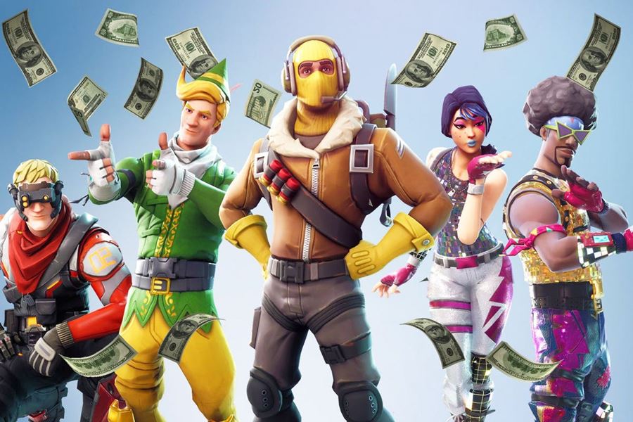 Fortnite tem lucro de 3 bilhões de dólares em 2018