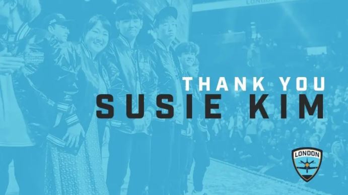 Robin será o novo Manager do London Spitfire; Susie Kim atuará no desenvolvimento de novatos para a equipe