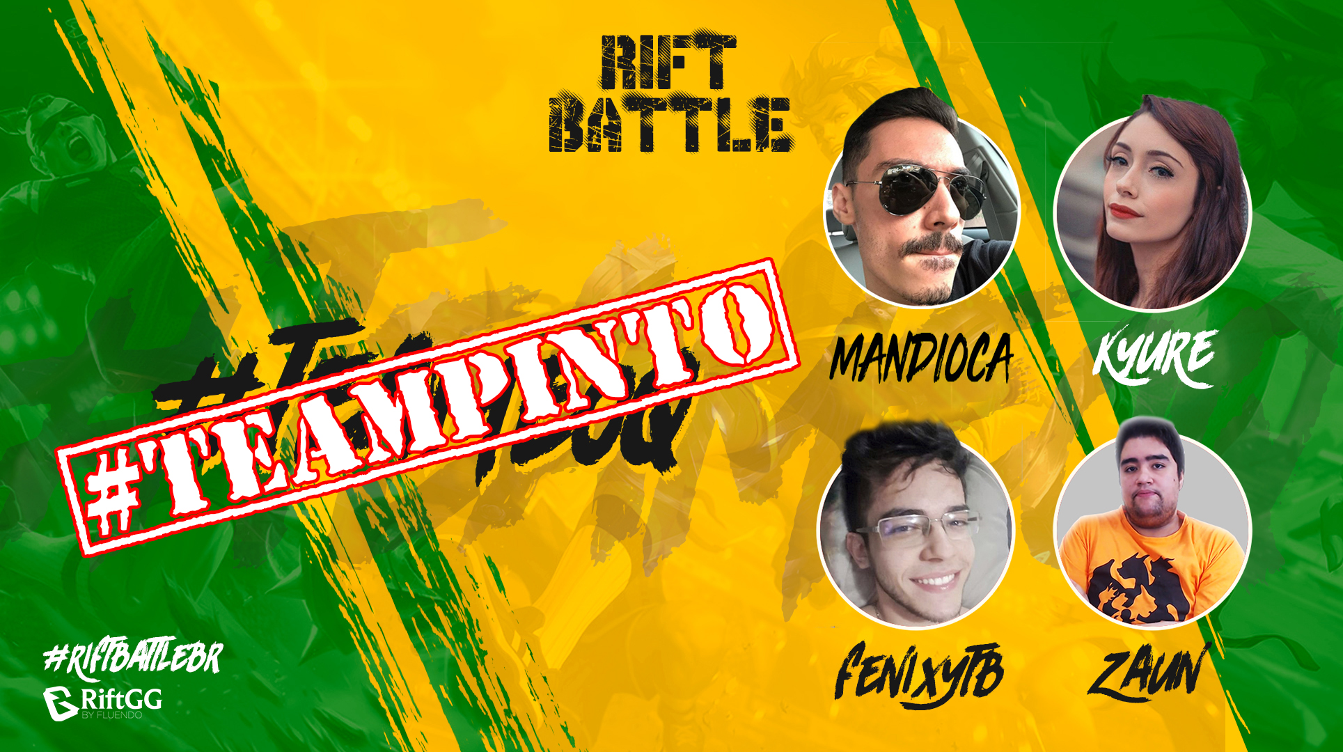 RiftBattle Brasil ocorrerá quinta-feira com presença de streamers e influenciadores