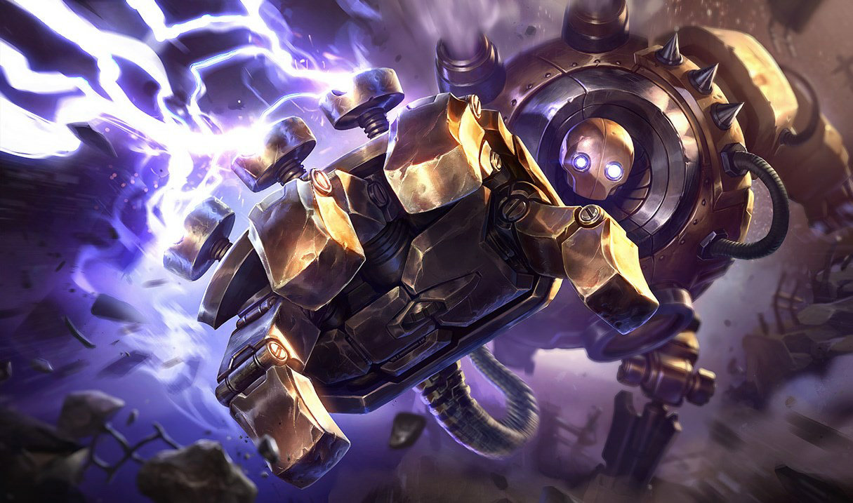 LoL: Blitzcrank recebe mudanças que pode o viabilizar em outras lanes