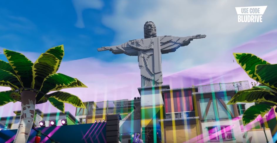 Jogador cria minigame com temática do Carnaval no modo Criativo do Fortnite