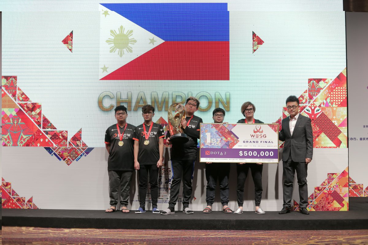 De forma invicta, TNC Predator é campeã da WESG 2018