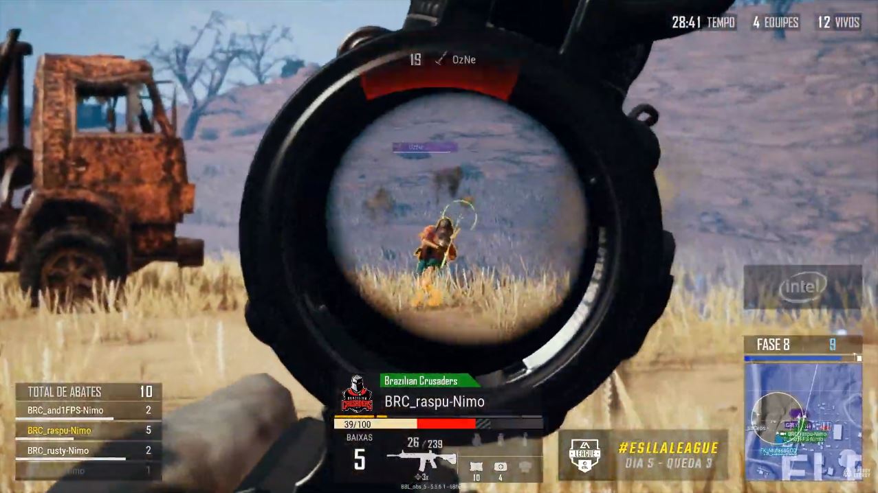 PUBG: na reta final da LA League, Brazilian Crusaders se mantém isolada no topo