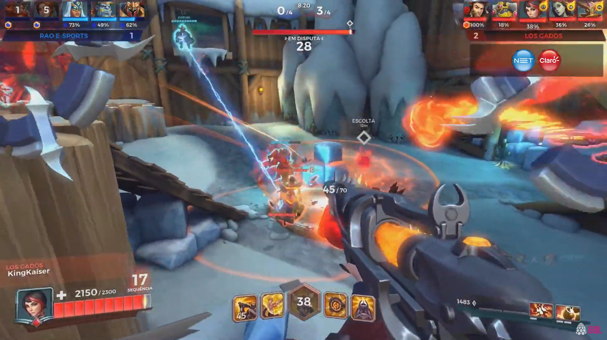 Semifinais da BPL de Paladins já estão definidas