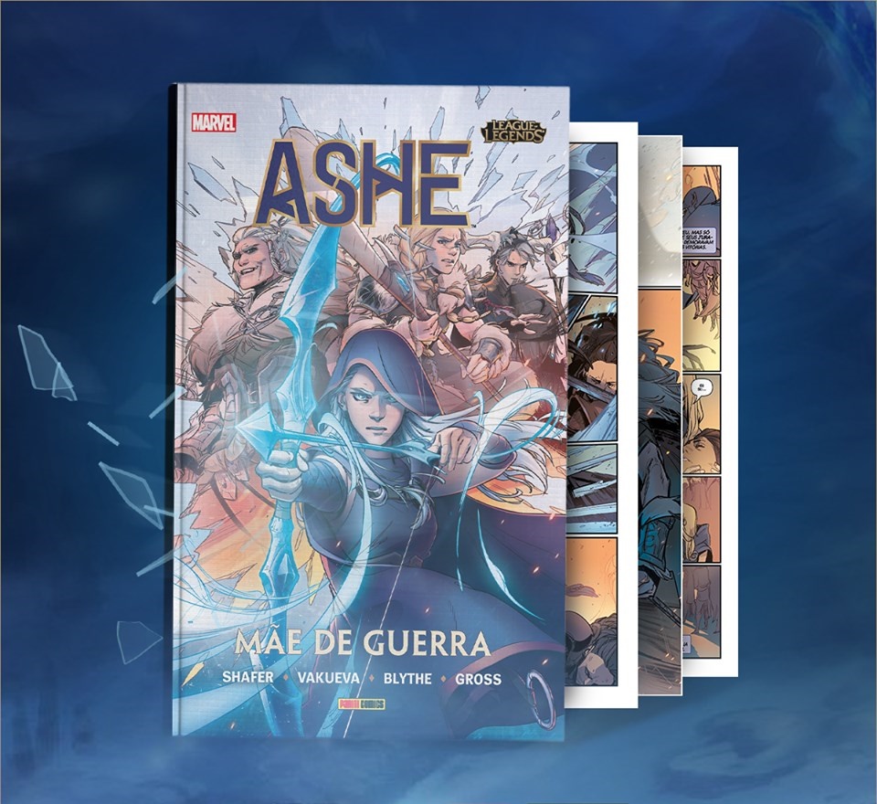 LoL: HQ “Ashe – Mãe de Guerra” terá edição física no Brasil com capa dura