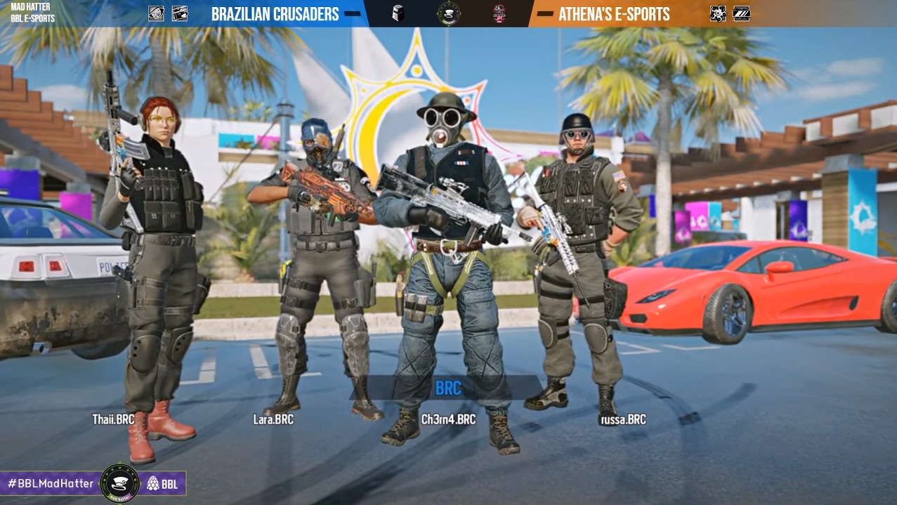 R6: Brazilian Crusaders demonstra muita força defensiva na estreia do Mad Hatter