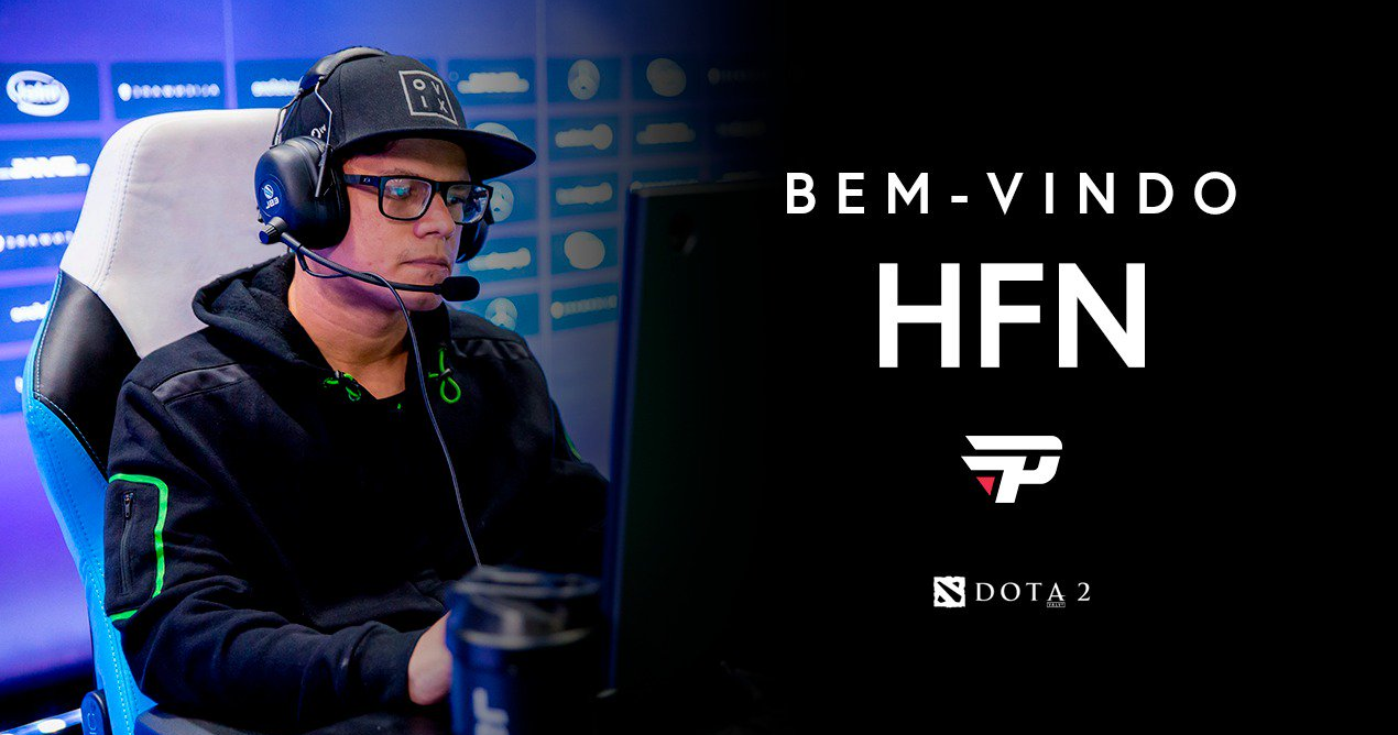 Dota 2: paiN confirma a contratação de hFn