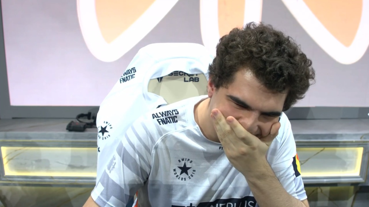 LoL: Veja reação de Bwipo em vitória da Fnatic contra Clutch Gaming