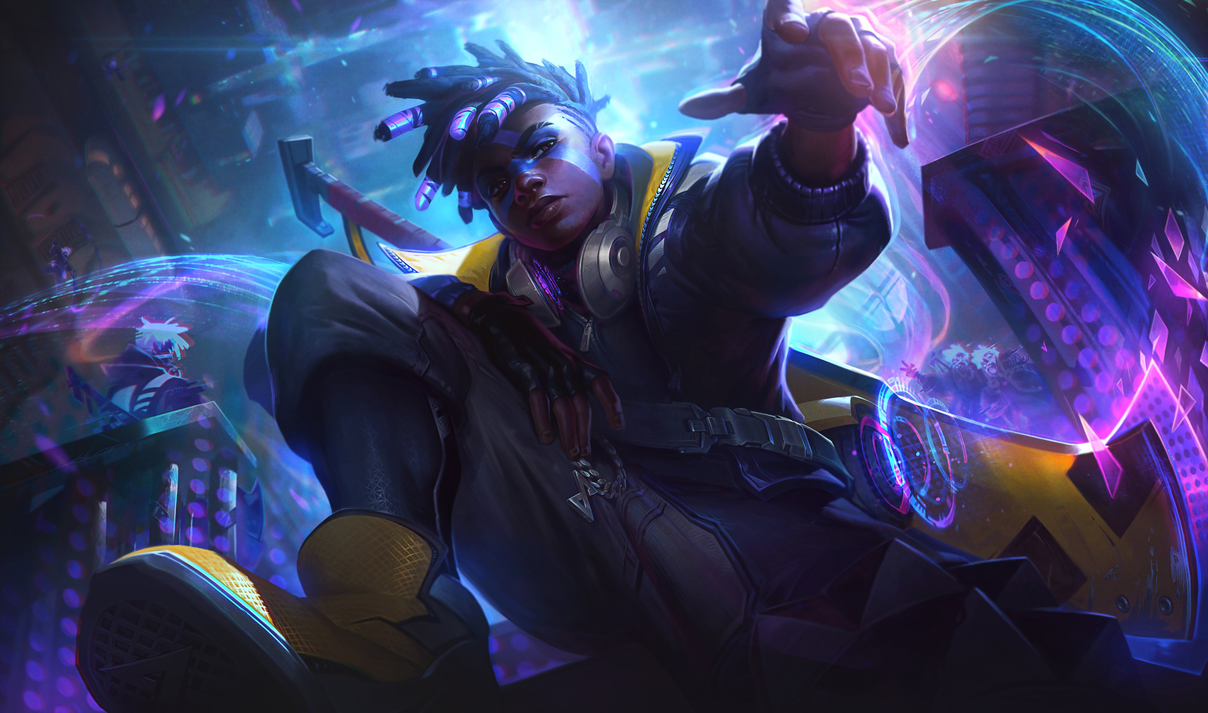 LoL: Emicida dubla Ekko em skin “True Damage”