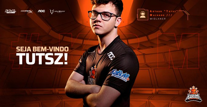 LoL: KaBuM! anuncia contratação do midlaner Tutsz