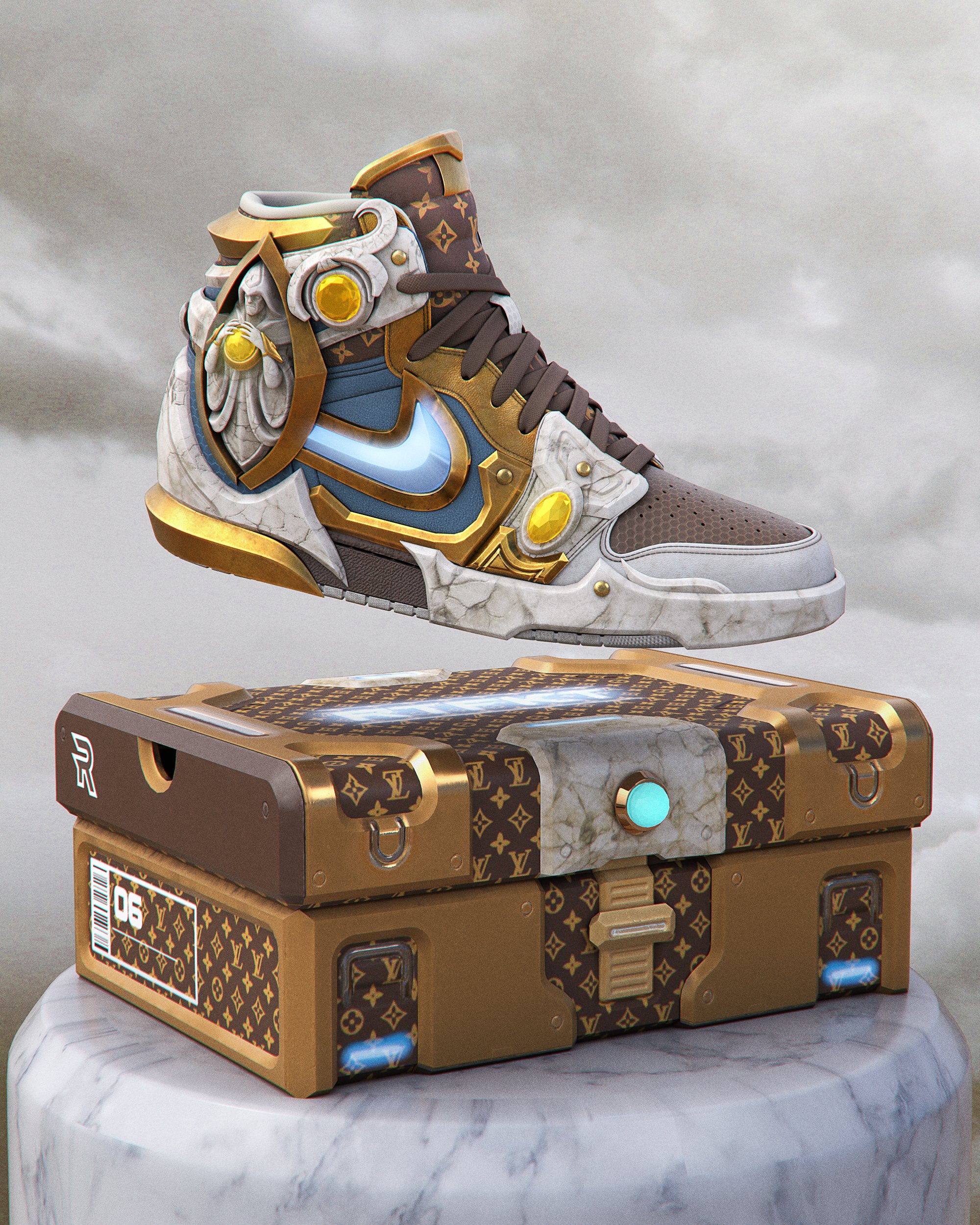 LoL: Após criar tênis temático do Mundial, empresa faz versões da G2 e FPX